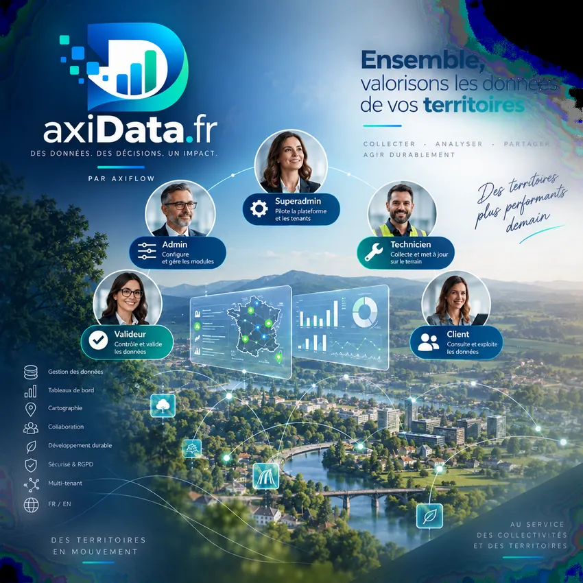 Territoires connectés et parcours métiers AxiData